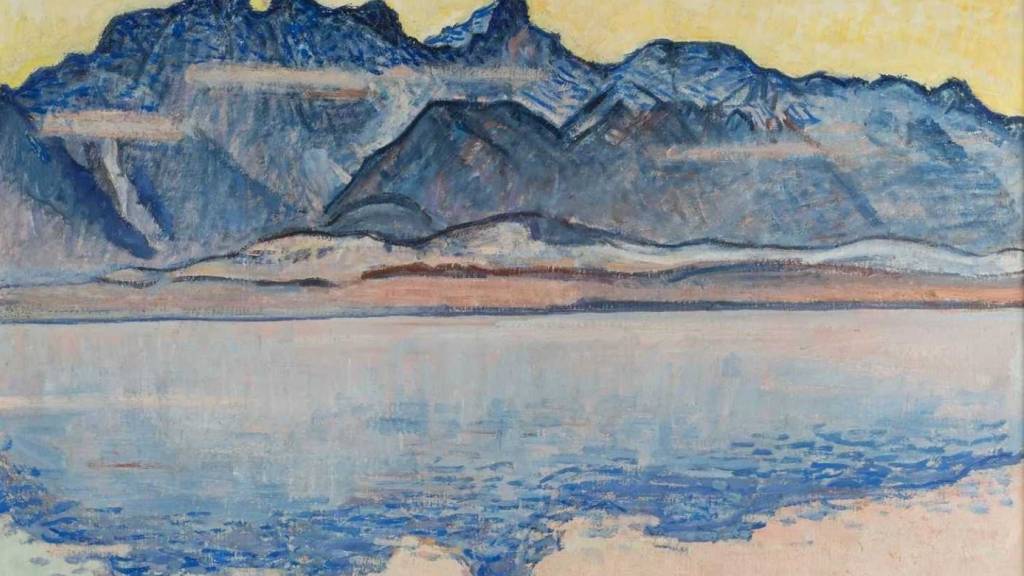 Das Gemälde «Thunersee mit Stockhornkette» von Ferdinand Hodler ist eines der Beispiele, für die bereits eine Lösung gefunden wurde.