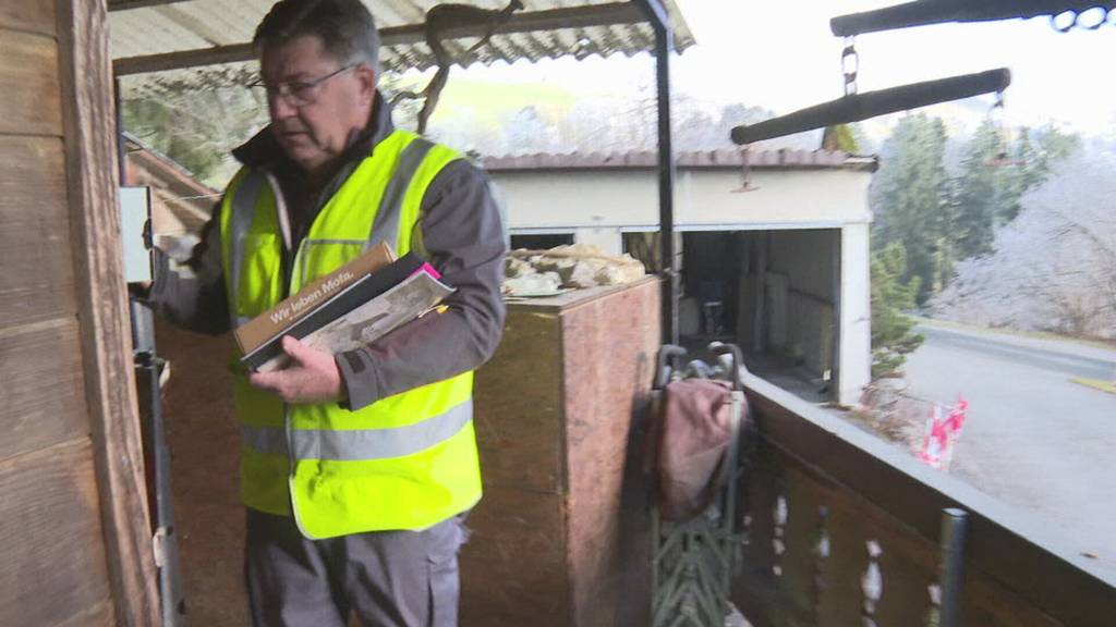 Letzte Tour nach 28 Jahren für Briefträger Erich Marti