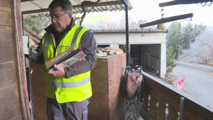 Letzte Tour nach 28 Jahren für Briefträger Erich Marti