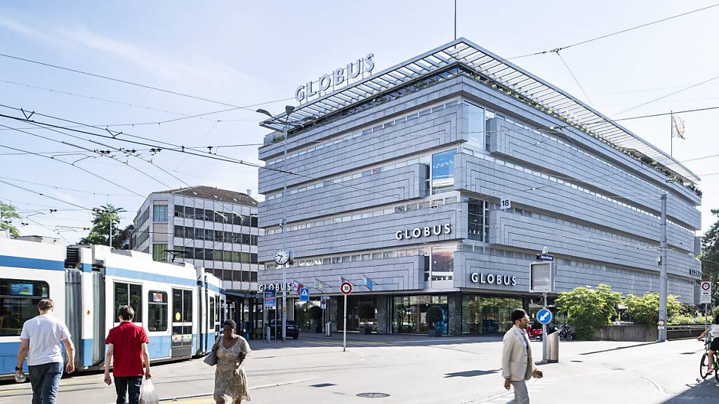 Das Warenhaus Globus am Löwenplatz in Zürich. (Archivbild)