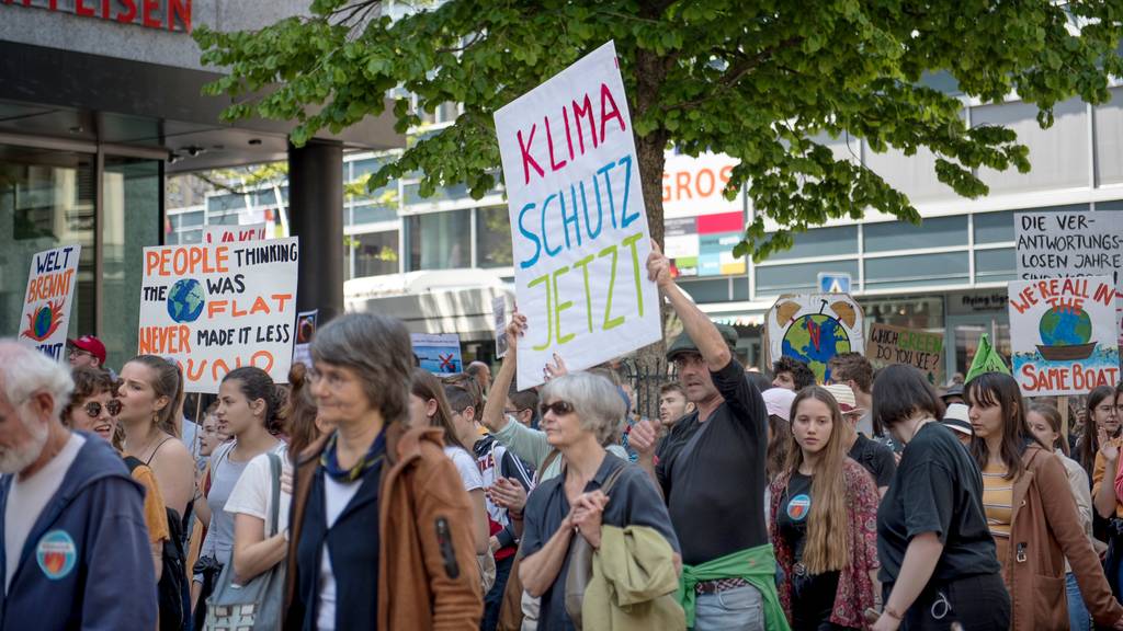 Klimademo am 24. Mai 2019 in St.Gallen