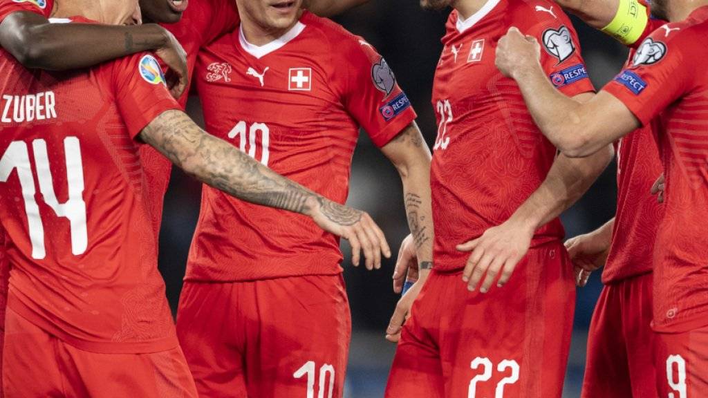 Nach dem Auftaktsieg in Georgien wollen die Schweizer auch im zweiten EM-Qualifikationsspiel jubeln