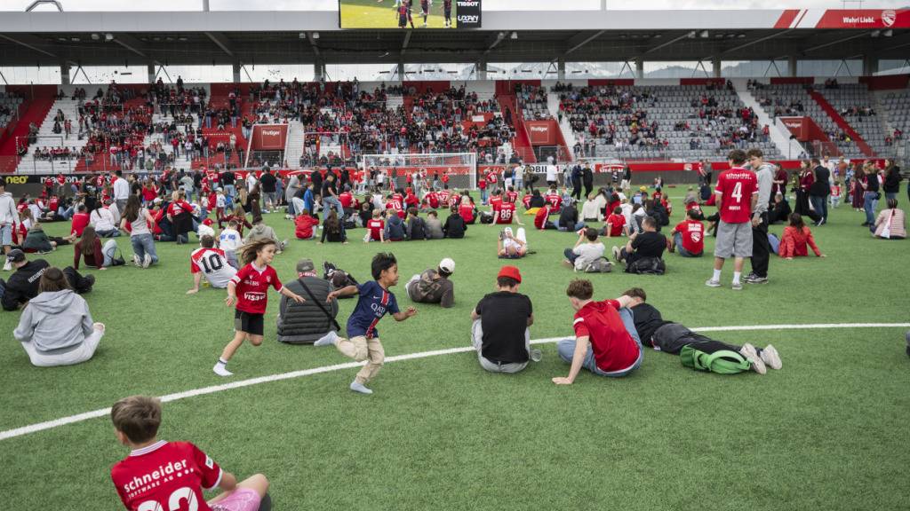 Thun feiert ersten Meistertitel seiner Fussballer