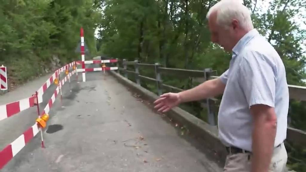 Strasse kaputt: Touristen kommen nicht in die Restaurants auf dem Grenchenberg