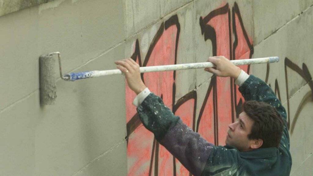 Nich alle Schmierereien in der Stadt Zürich werden sofort entfernt.