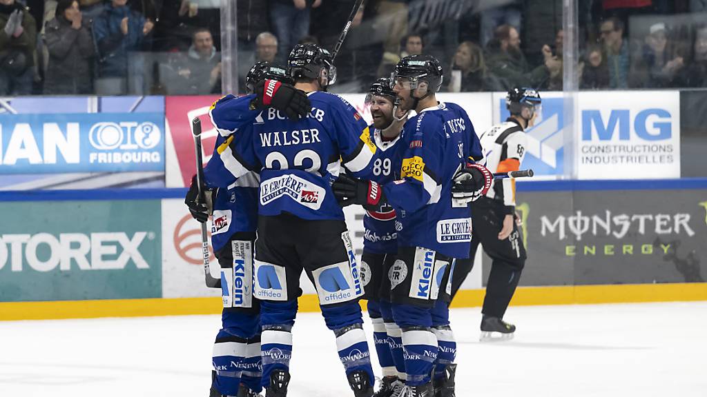 Fribourg-Gottéron rückt Leader ZSC Lions dank dem 6:2-Sieg gegen Ambri-Piotta auf die Pelle