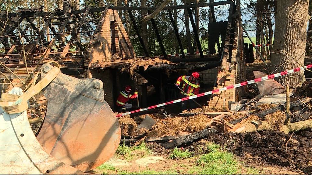 Bewohner aus Halten sind wegen der Brände verunsichert 