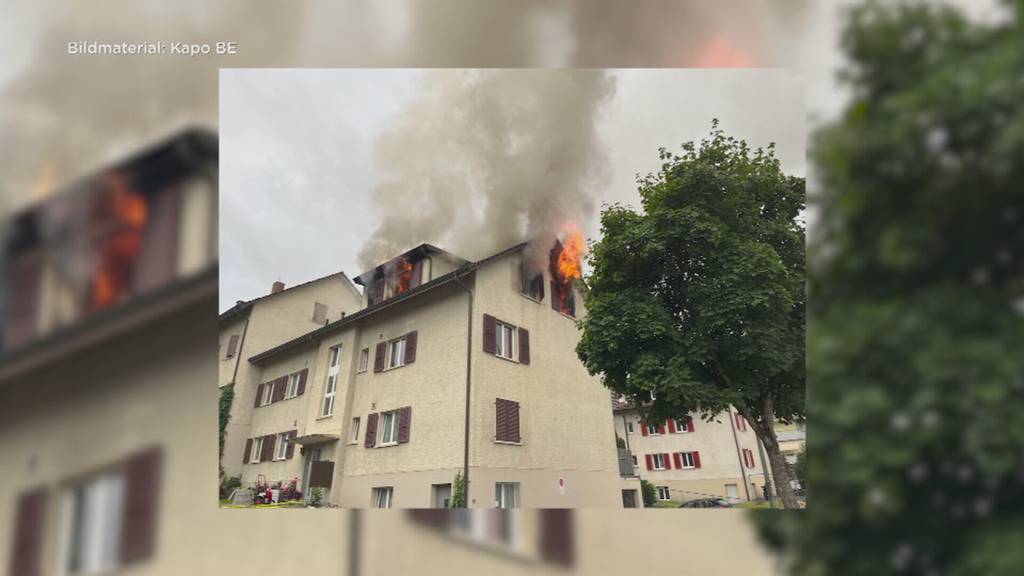Brand in Mehrfamilienhaus in Niederwangen