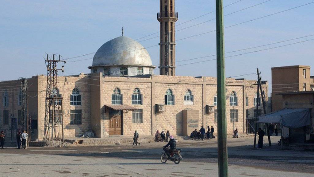 Moschee in Mahin in der syrischen Provinz Homs. (Archiv)