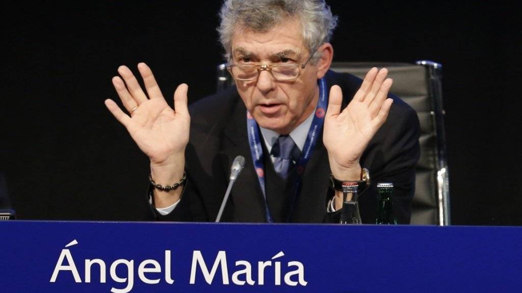 FIFA-Vizepräsident Angel Maria Villar steht unter Korruptionsverdacht