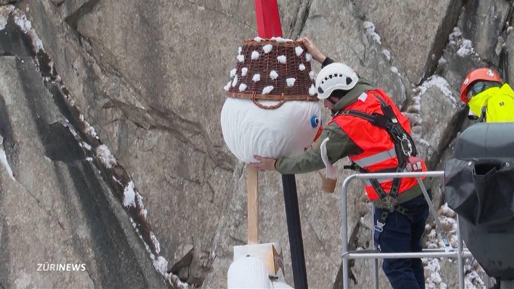 Ein «Teufelskampf» in der Schöllenenschlucht: So aufwendig waren die Böögg-Aufbauarbeiten