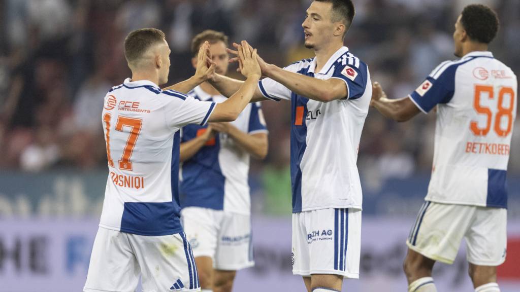 Samuel Krasniqi (17) war mit einem Tor und einem Assist der Grasshopper des Spiels