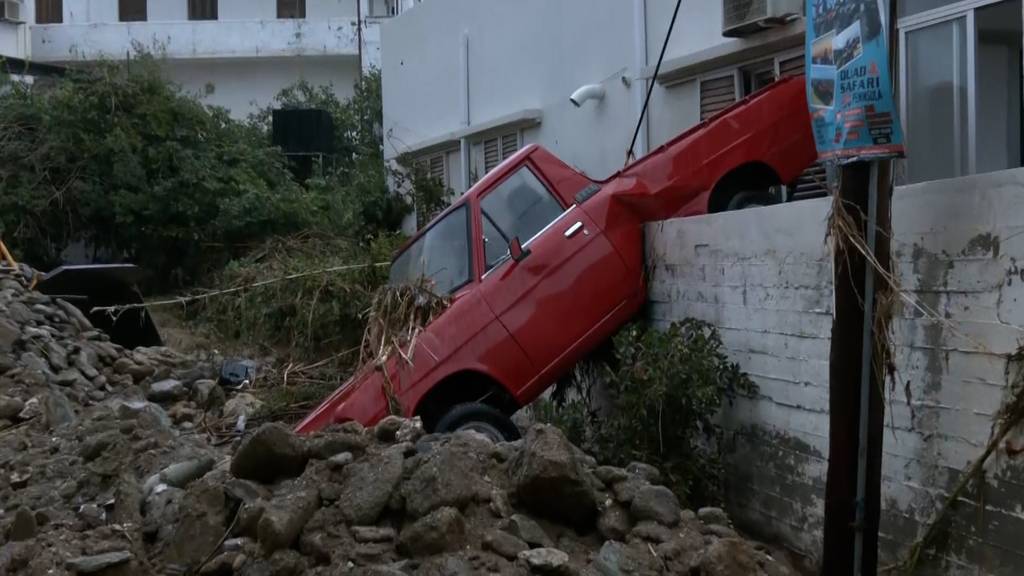 Schwere Unwetter in Griechenland fordern zwei Menschenleben