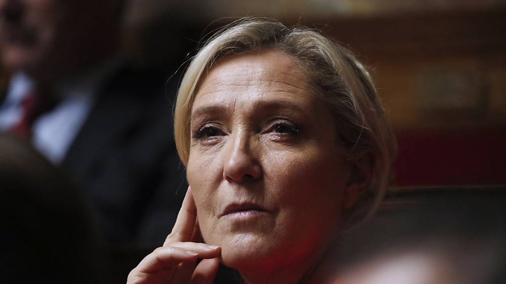 Will nochmals bei den französischen Präsidentschaftswahlen 2021 antreten: die Rechtspopulistin Marine Le Pen. (Archivbild)