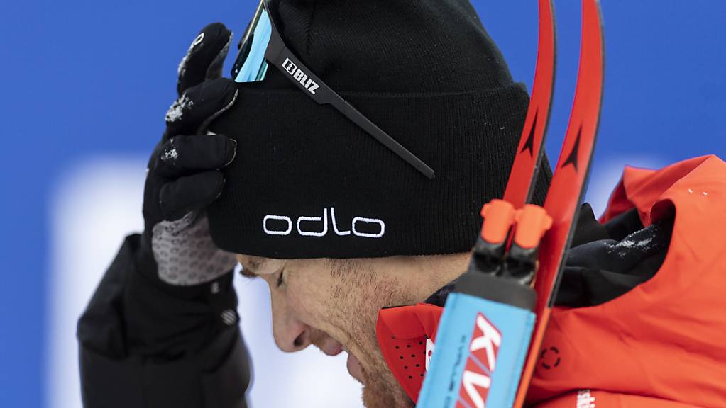 Nicht so richtig zufrieden: Dario Cologna beim Heim-Weltcup in Davos