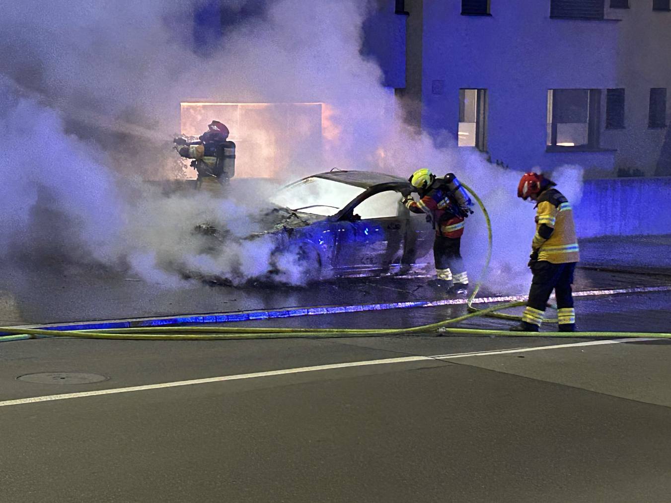 Autobrand Küssnacht