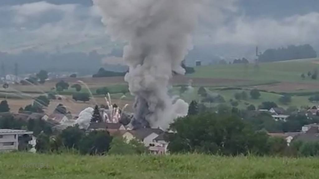 Nachzug zur Feuerwerksexplosion Breitenbach