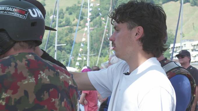 Weltrekordversuch im Blobbing in Brunnen