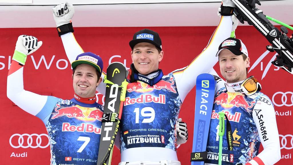 Beat Feuz in Kitzbühl besiegt