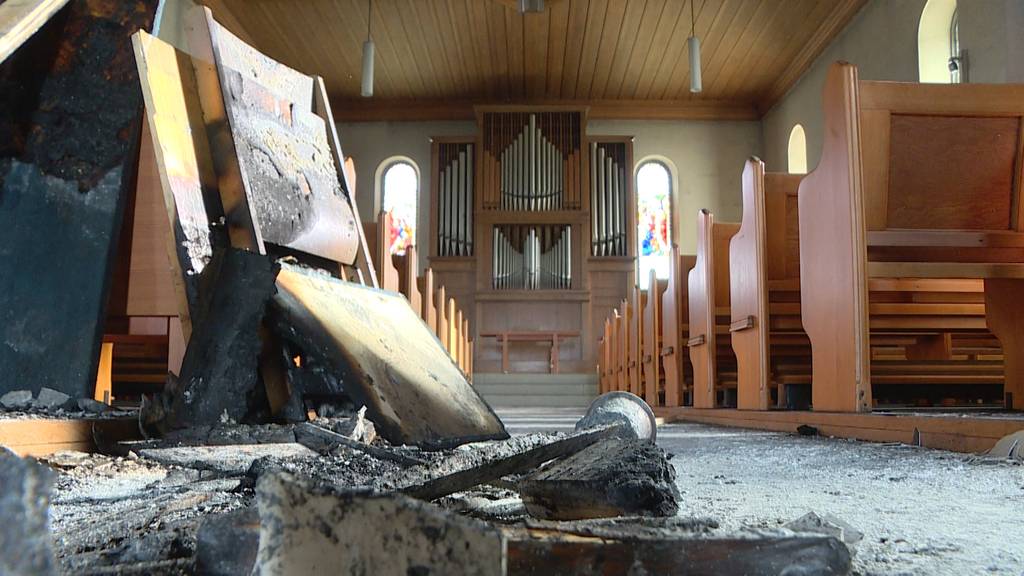 Kirchenfeuer in Oetwil: Unfall oder Brandstiftung?