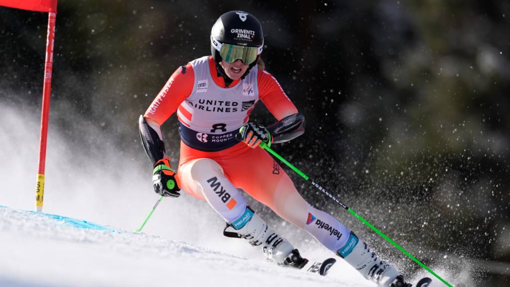 Camille Rast wird in Copper Mountain Fünfte und erreicht ihr bestes Riesenslalom-Resultat seit einem Jahr