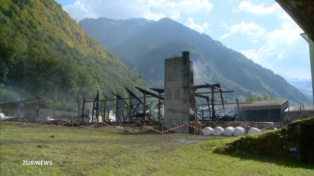 Glarus: Brand in Schreinerei