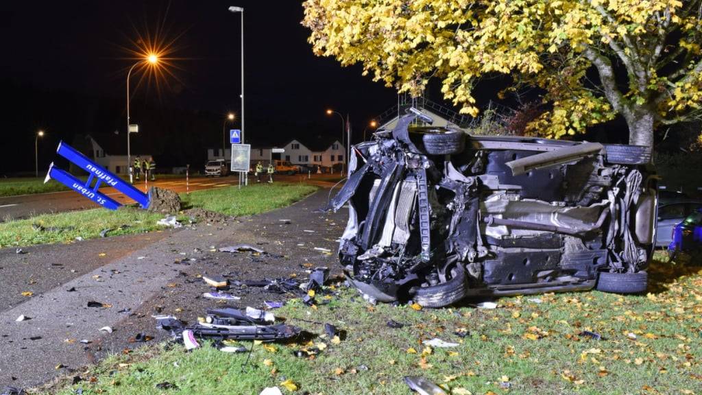 Die Luzerner Polizei rückte am Samstag zu einem Unfall in Pfaffnau aus.