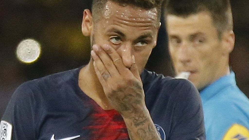Neymar ist in Frankreich für drei Spiele gesperrt