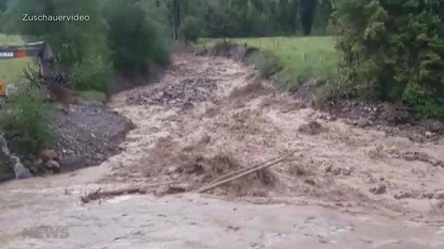 Erneut starke Unwetter