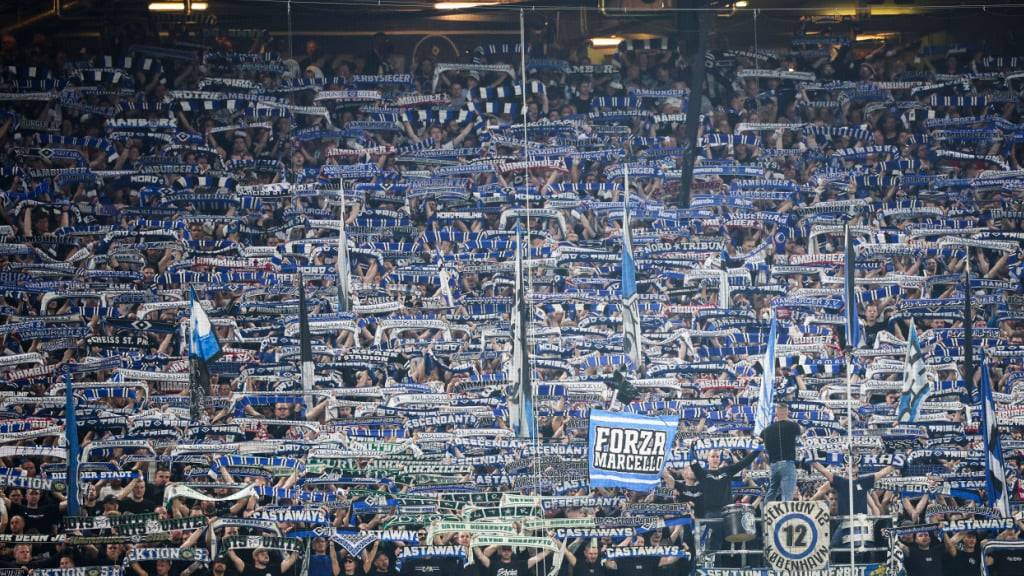 Die HSV-Fans konnten zum zweiten Mal jubeln