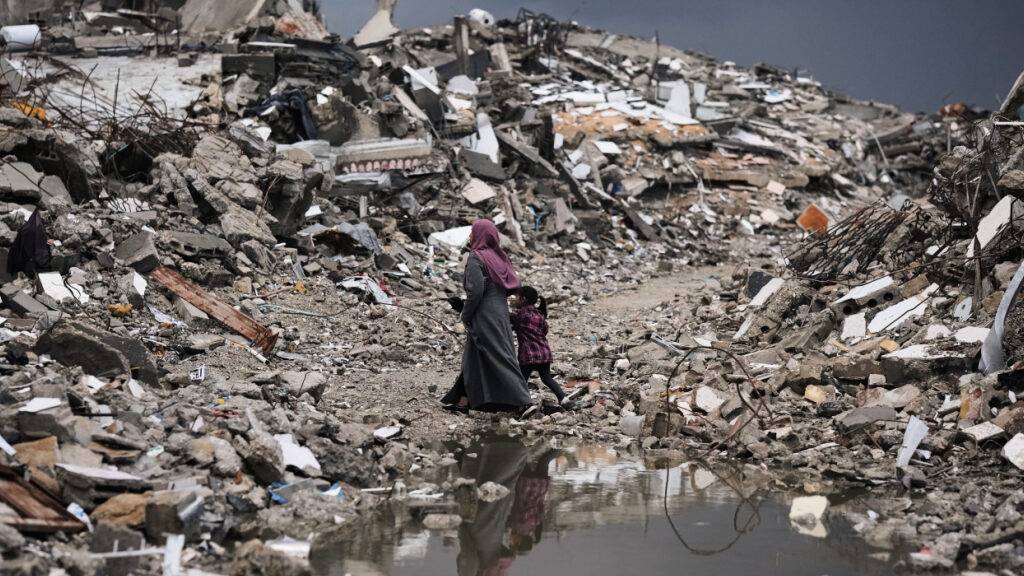 Palästinenser: Tote nach Gebäudeeinsturz im Gazastreifen