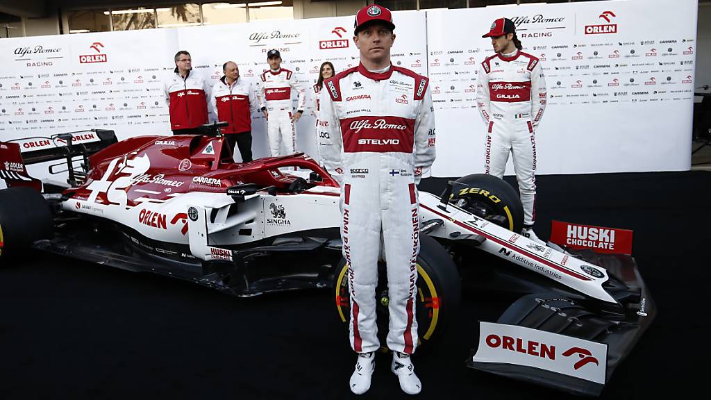 Kimi Räikkönen und das Alfa-Romeo-Team stellen in Montmeló den «C39» vor
