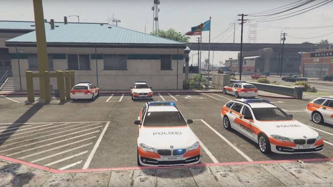 Mit dem St.Galler Polizeiauto durch GTA