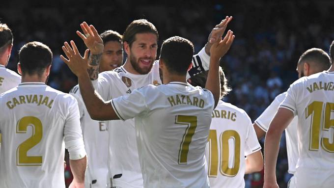 Eden Hazards erstes Tor für Real Madrid