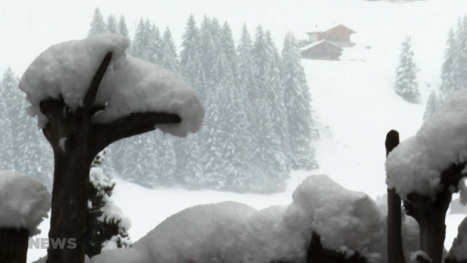 Winterlandschaft Schnee Im Berner Oberland Telebarn