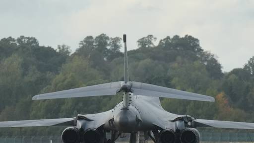 US-Bomber aus Grossbritannien abgezogen - wegen Bedrohung?