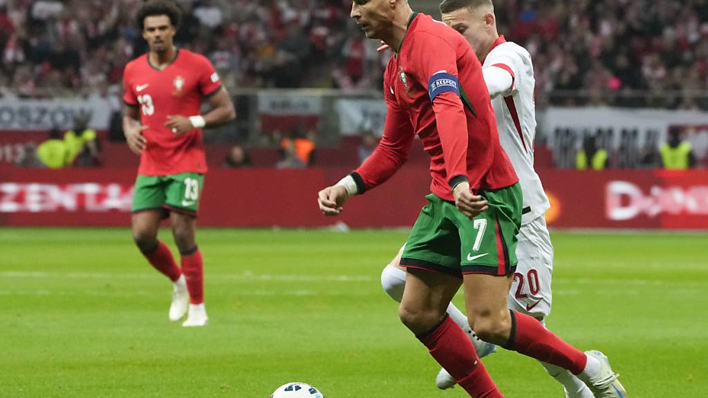 Spanien übernimmt die Führung, Ronaldo trifft