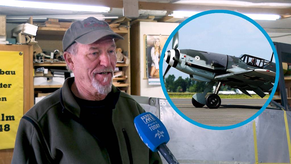 Markus Hegetschweiler hat einen Lebenstraum: Ein echtes Kampfflugzeug nachbauen