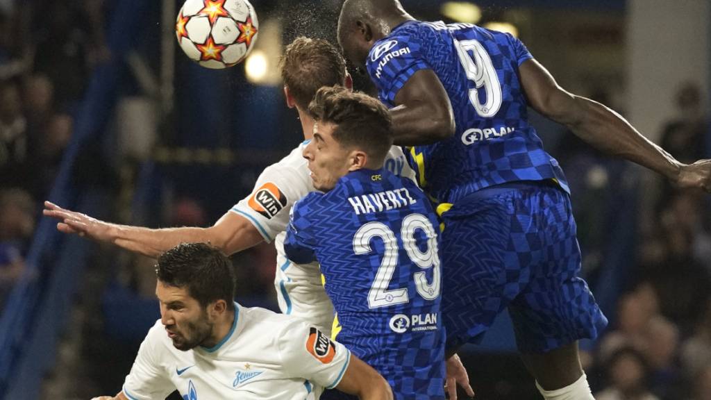 Der Neue steigt am höchsten: Romelu Lukaku köpfelt Chelsea zum Sieg gegen Zenit St. Petersburg