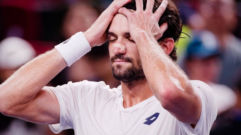 Er kanns kaum glauben: Valentin Vacherot steht beim Turnier in Schanghai in den Halbfinals