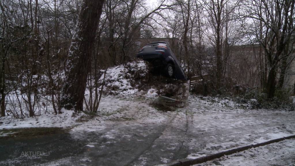 Rutschpartie: Eisregen sorgt für Unfälle in der Region