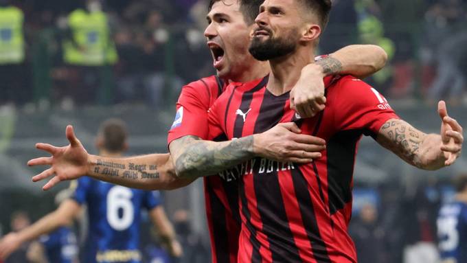 Milan gewinnt das Derby dank Giroud