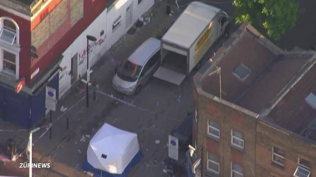 London: Lieferwagen rast in Gruppe Gläubige