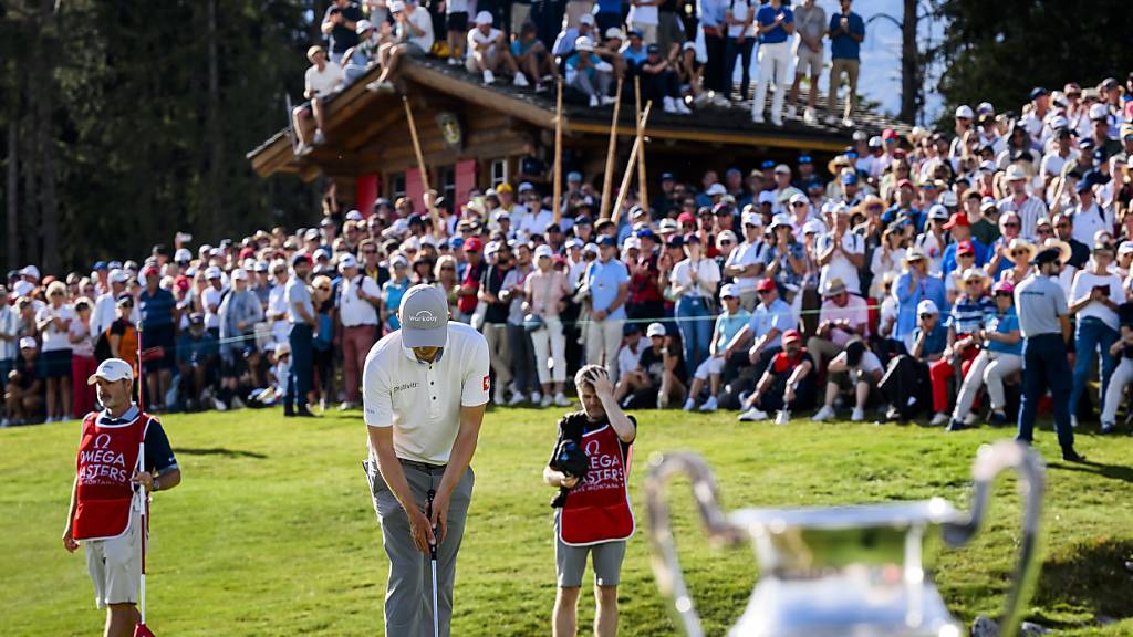 Matthew Fitzpatrick verpasste den Turniersieg am Omega European Masters in Crans-Montana vor einem Jahr erst auf den letzten Löchern