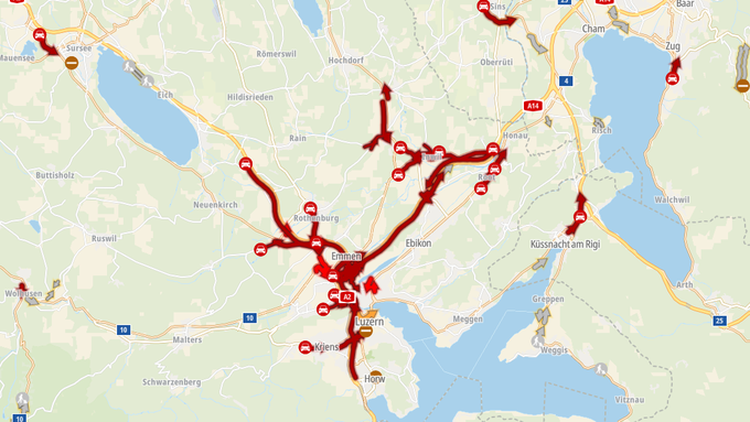 Auffahrunfall nach Rathausentunnel sorgte für Stau