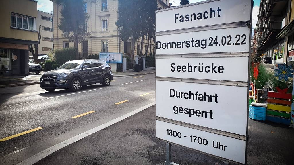 Diese Zentralschweizer Strassen sind während der Fasnacht gesperrt
