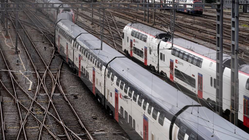Der Bahnverkehr zwischen Spreitenbach und Mägenwil AG ist am Freitagabend wegen eines Personenunfalls unterbrochen worden. (Archivbild)