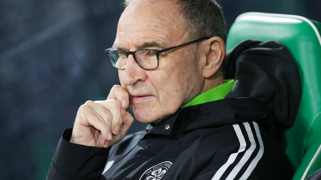 Celtics Trainer Martin O'Neill sorgte mit seiner Mannschaft für das 22. Double der Vereinsgeschichte