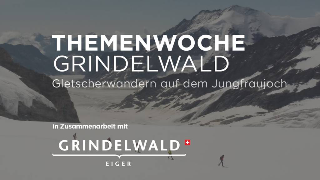 Gletscherwandern auf dem Jungfraujoch