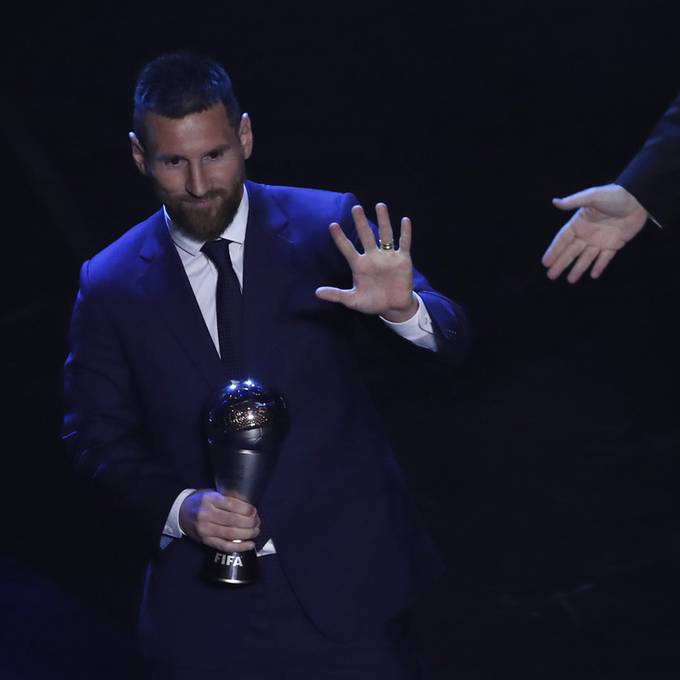 Lionel Messi zum sechsten Mal Weltfussballer